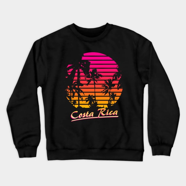 Costa Rica Crewneck Sweatshirt by Nerd_art